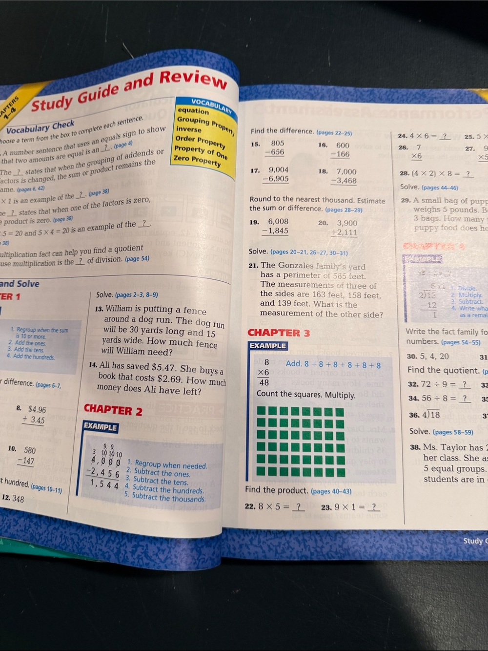 Math Advantage 4th Grade Math textbook - Picture 2 of 4